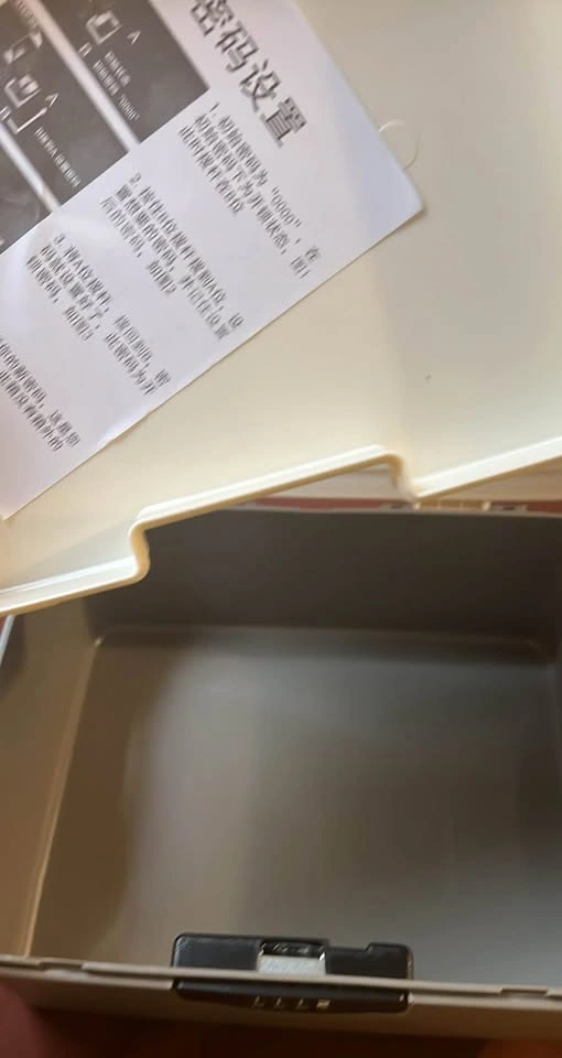 Password Box Lockable Storage Bin - photo 3