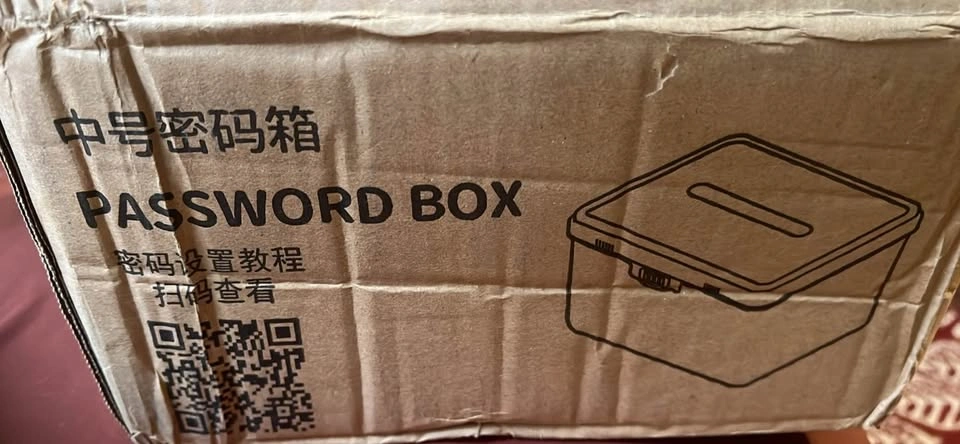 Password Box Lockable Storage Bin - photo 4