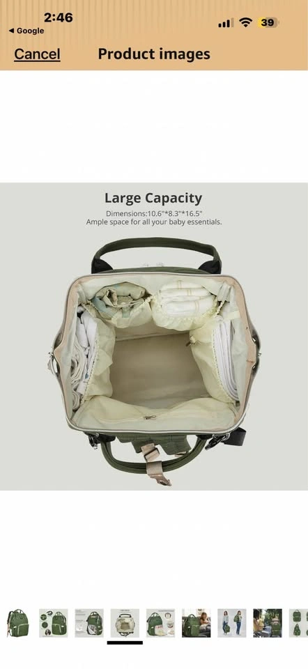 MUIFA Diaper Bag Backpack - photo 4