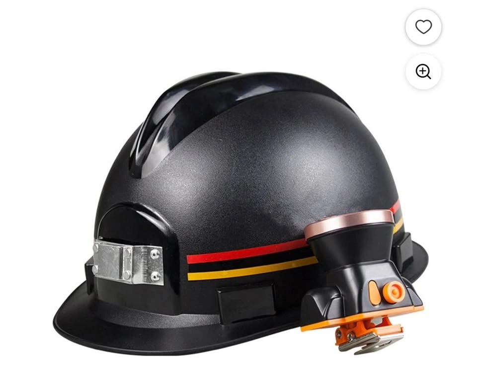 Black Hard Hat with Reflective Safety helmet - photo 3