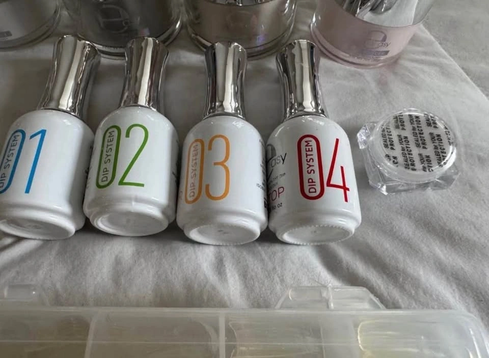 Dip Powder Nail Set - French Manicure and Neutral Colors - photo 2