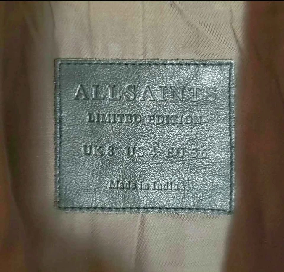 AllSaints Limited Edition Leather Jacket - photo 4