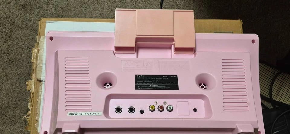 Pink Karaoke player - photo 3