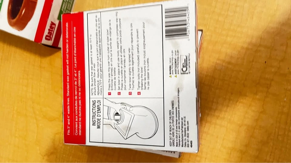 Oatey Johni-Ring Jumbo Wax Gaskets - photo 5