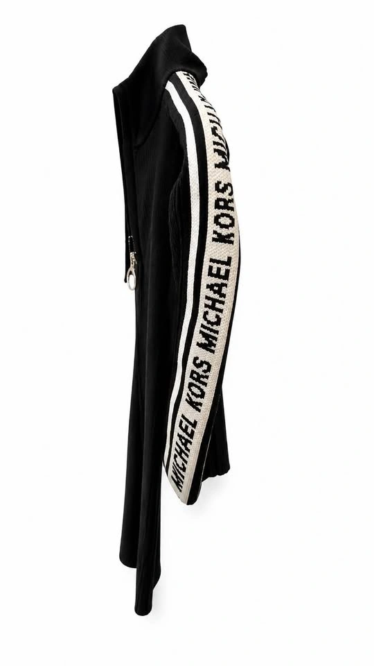 🖤 BRAND NEW MICHAEL KORS DRESS – Fitted Midi, MK Logo Detail - photo 4