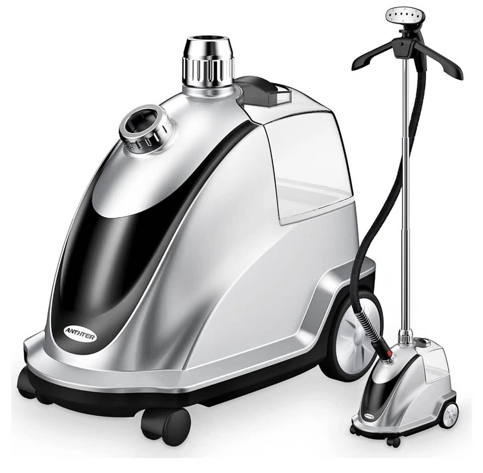 Anthter 1500W Standing Garment Steamer with Rolling Wheels