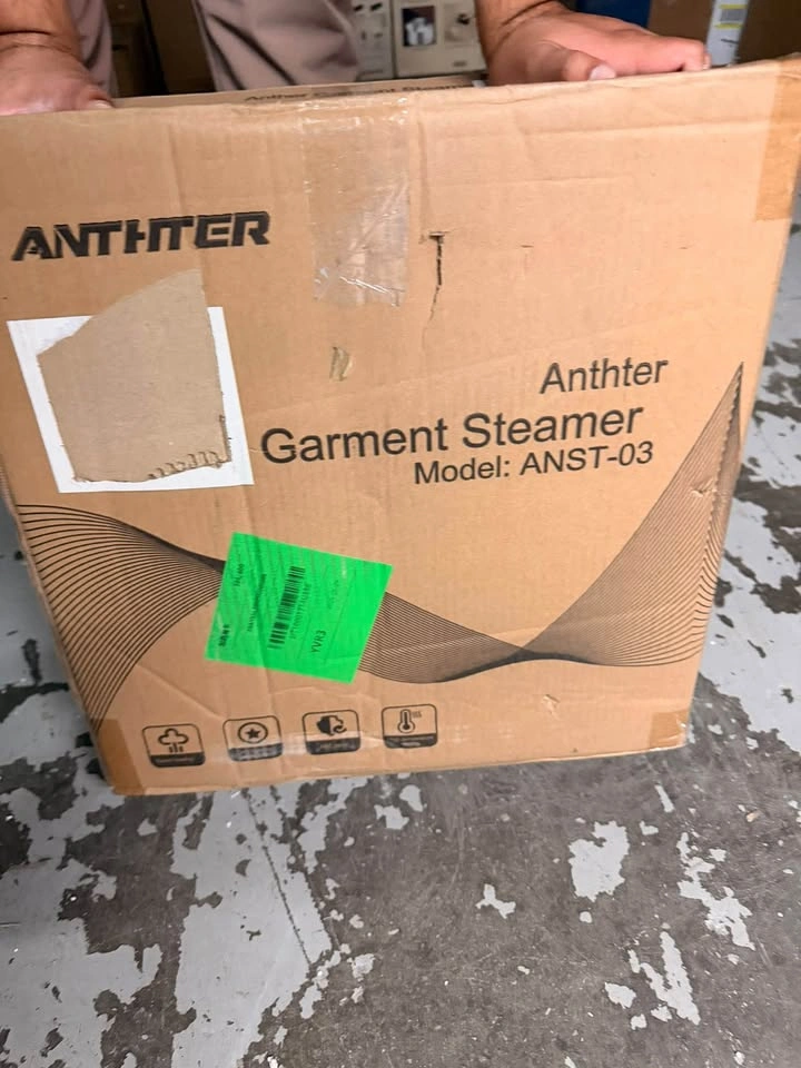 Anthter 1500W Standing Garment Steamer with Rolling Wheels - photo 2