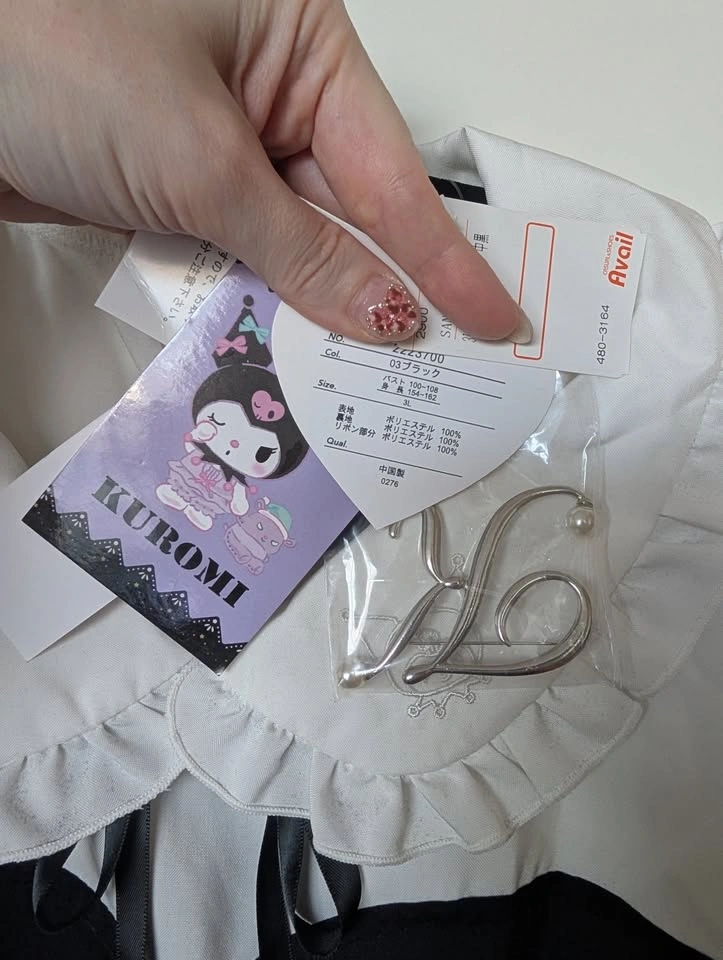 Jirai Kei Kuromi Embroidery Dress - Japanese 3L - photo 3