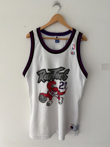 Vintage 90’s Champion Toronto Raptors Damon Stoudamire NBA Jerse