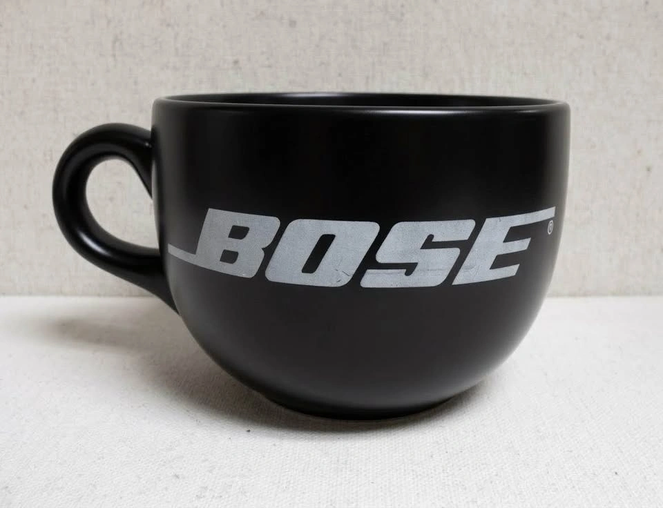 BOSE Logo Black Oversized Coffee Mug Cup Set (2) - photo 4