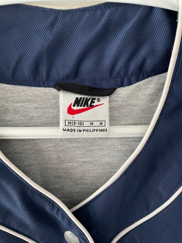 Vintage 1990 Nike Justin Bieber Varsity Jacket Size M - photo 2