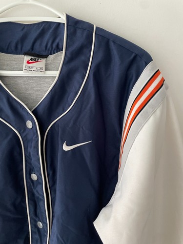 Vintage 1990 Nike Justin Bieber Varsity Jacket Size M - photo 3