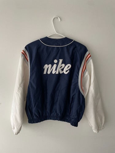 Vintage 1990 Nike Justin Bieber Varsity Jacket Size M - photo 5