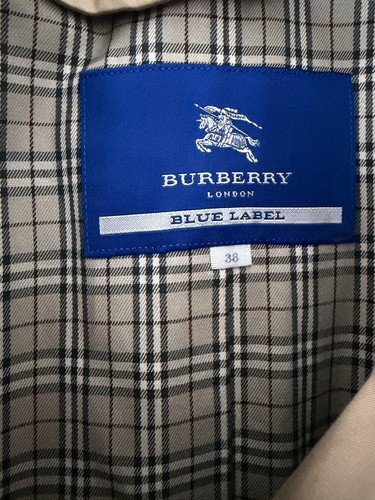 Burberry Blue Label Women's Trench Coat Size 38 - photo 3