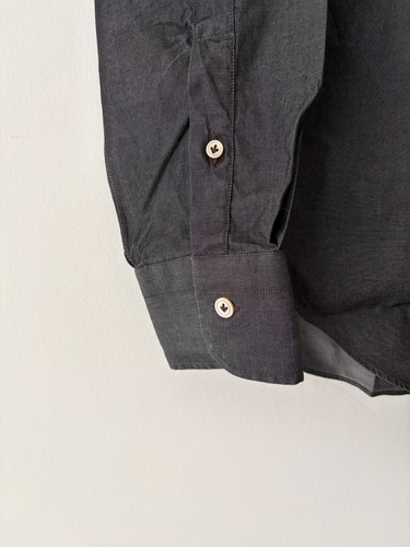 Borriello Napoli Mens 100% Cotton Button Up Dress Shirt Size 15. - photo 5