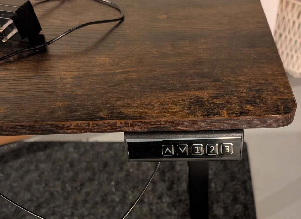 Electric standing desk 40x20 inches height adjustable - photo 2