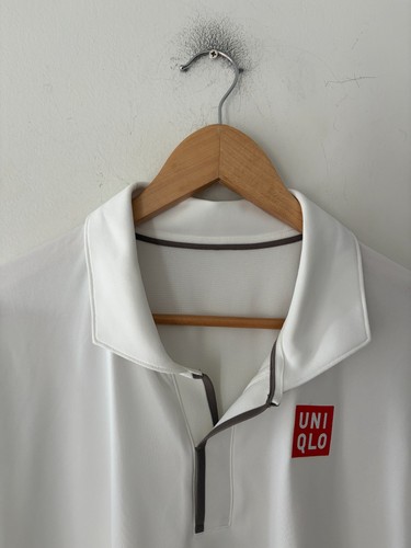 UNIQLO Roger Federer 2019 Wimbledon Tennis Polo Shirt Size L - photo 3