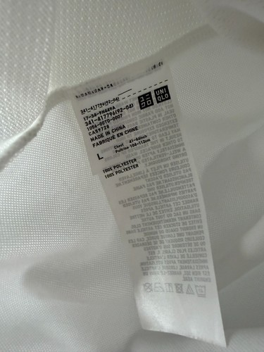 UNIQLO Roger Federer 2019 Wimbledon Tennis Polo Shirt Size L - photo 4