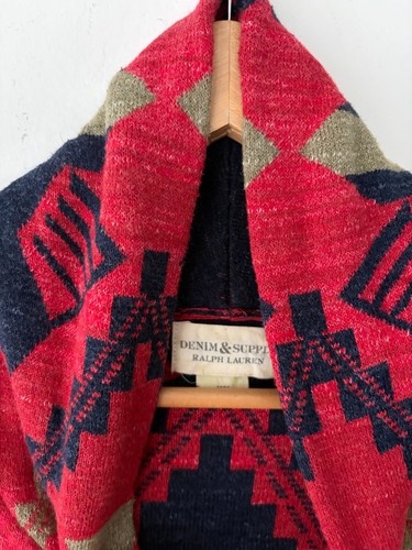 Ralph Lauren Denim & Supply Women's Aztec Cardigan Sweater Size - photo 3