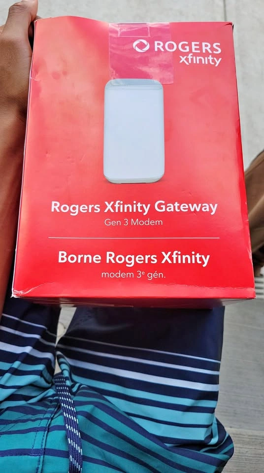 Rogers Xfinity Gateway Gen 3 Modem (No Power Cable)