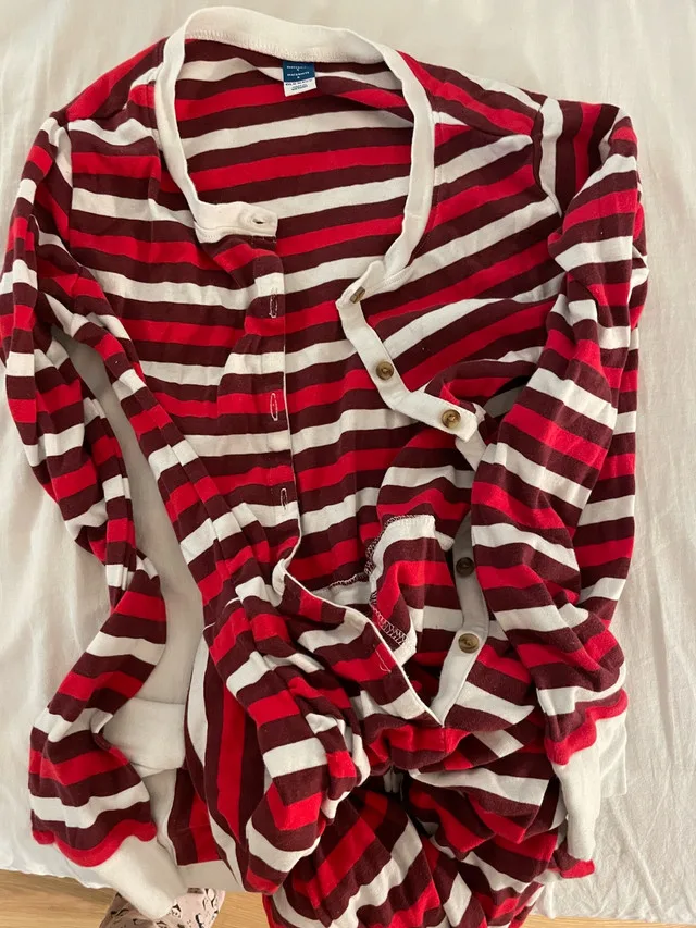 🧡 Holiday family pajama set: men’s, maternity, 2 pets, baby image indicator(4)