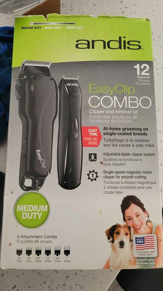 Andis EasyClip COMBO Clipper and Trimmer Kit - photo 3
