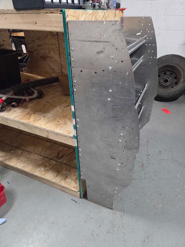 Metal Utility Shelf / Van Storage Rack - photo 3