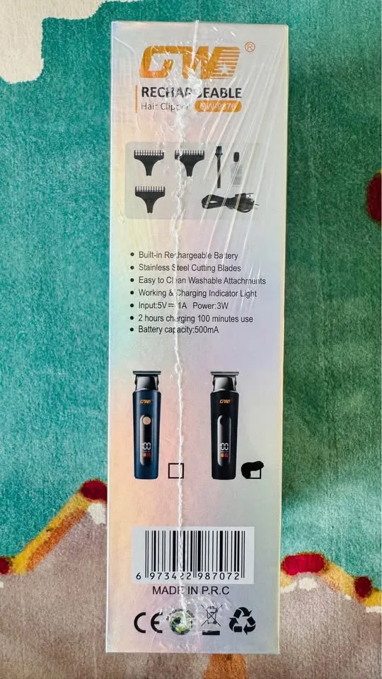 RECHAF EABLE Hair Clipper Model W9777 image indicator(2)