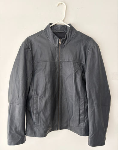 Hugo Boss Finest Sheep Nappa Leather Jacket Size M