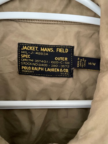 Vintage Polo Ralph Lauren M-65 Military Field Jacket M - photo 3