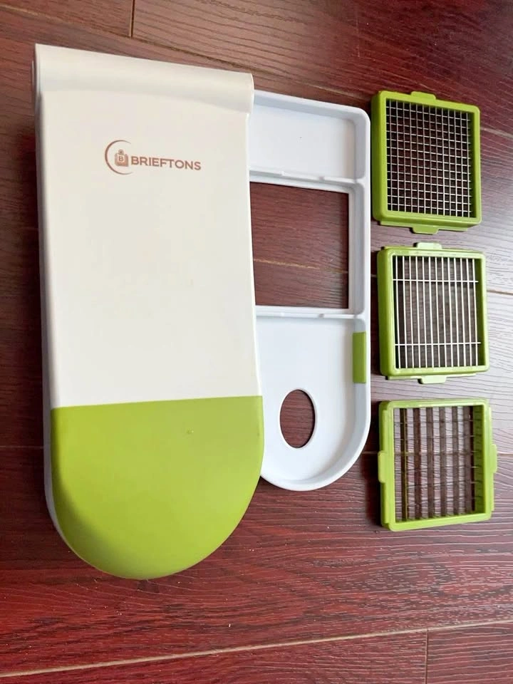 Brieftons QuickPush Food Chopper - 3 Blade Inserts