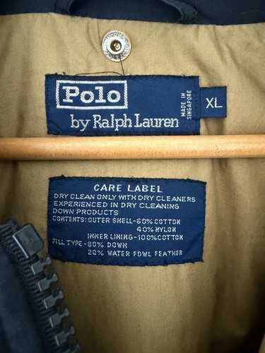 Vintage 90s Polo Ralph Lauren Suicide Ski Down Puffer Jacket Siz - photo 4