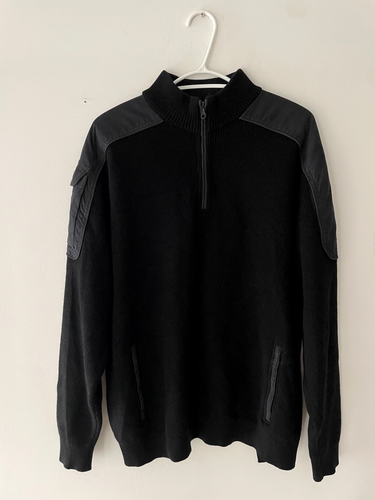 Paul & Shark Yachting 1/4 Zip Wool Sweater Size L