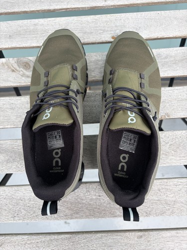 On Cloud 5 Waterproof Olive Women’s Shoes Size 9 - photo 5