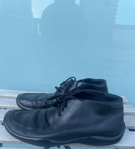 Prada Leather Men Boots Size 10