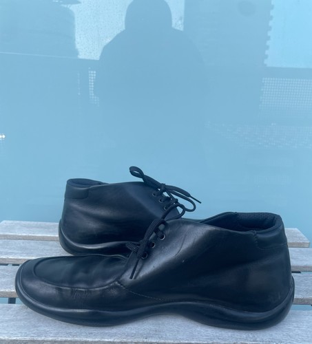 Prada Leather Men Boots Size 10 - photo 5
