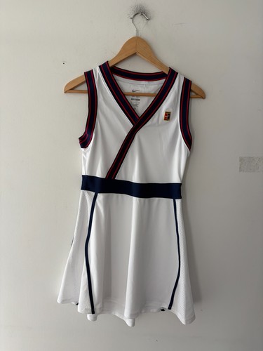 Nike Court Dri-FIT Slam Faux Wrap Tennis Dress Size S