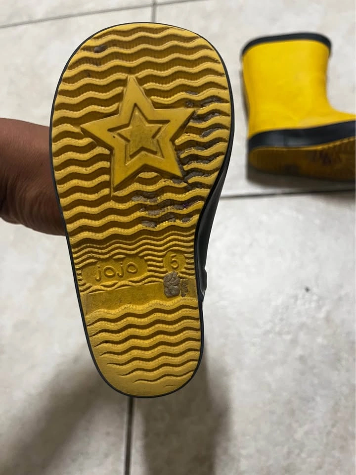 Yellow rain boots/ wellies - photo 5