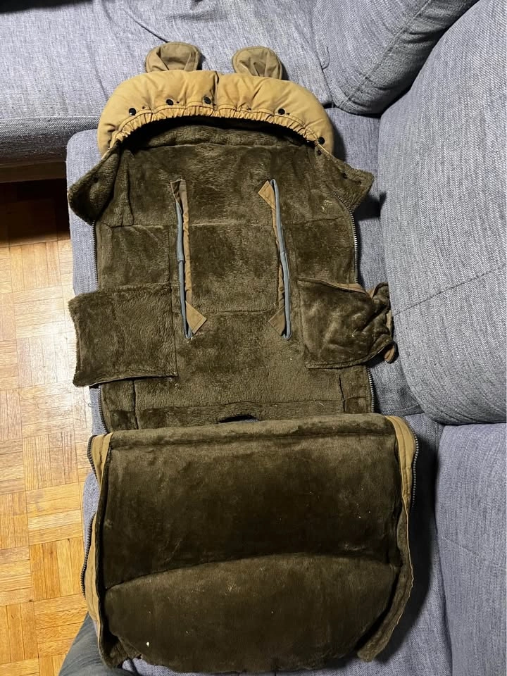 Winter muff/cover for stroller - photo 5