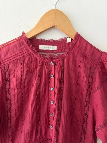 Doen 100% Organic Cotton Midi Dress Size XS - photo 3