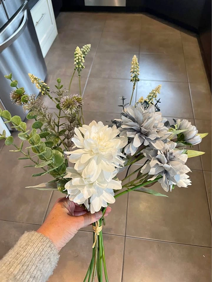 Cute smaller fake flower bouquet