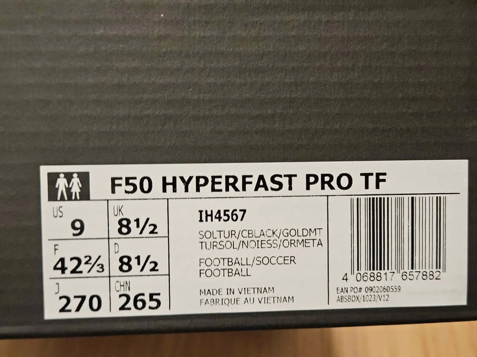 Adidas F50 Hyperfast pro tf US9 / 270 - photo 4