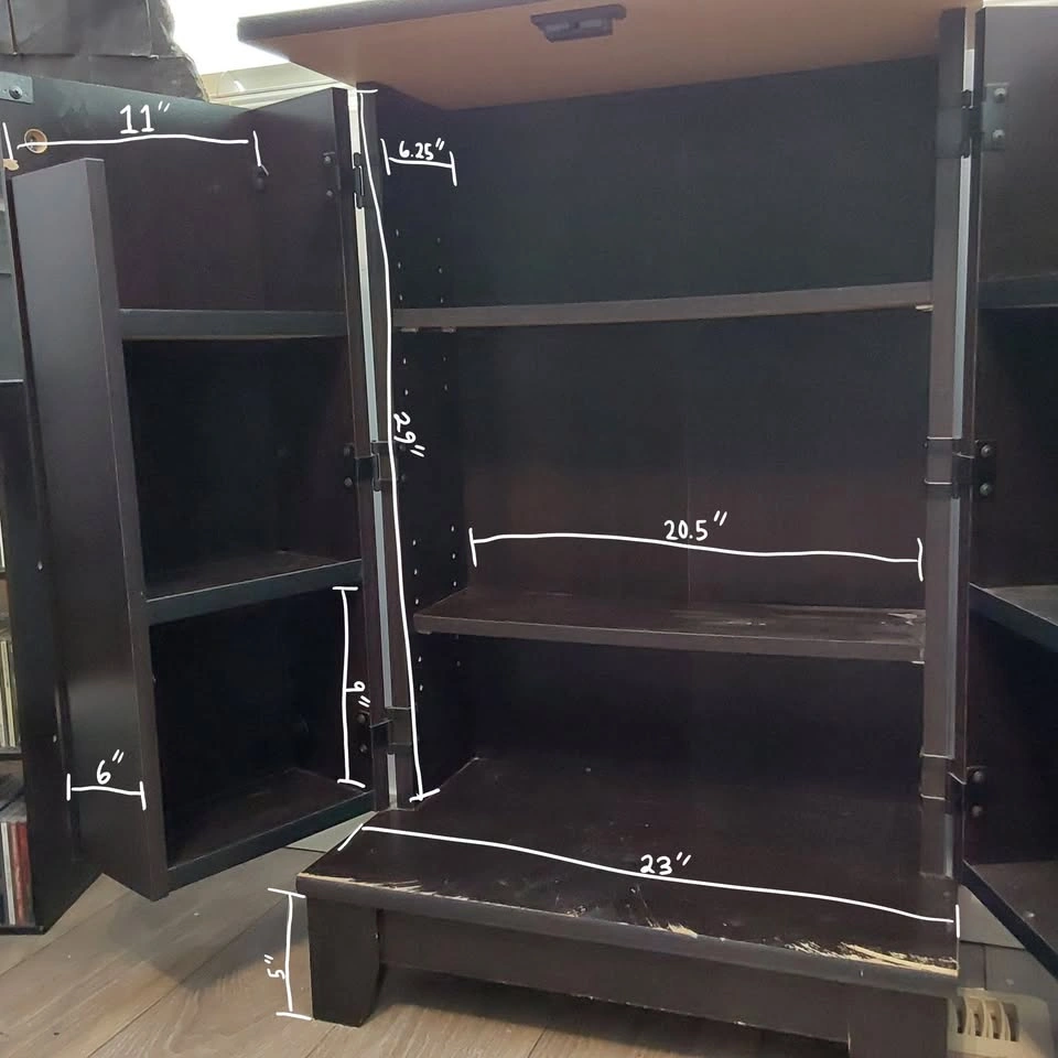 Vintage sauder armoire cabinet - photo 2
