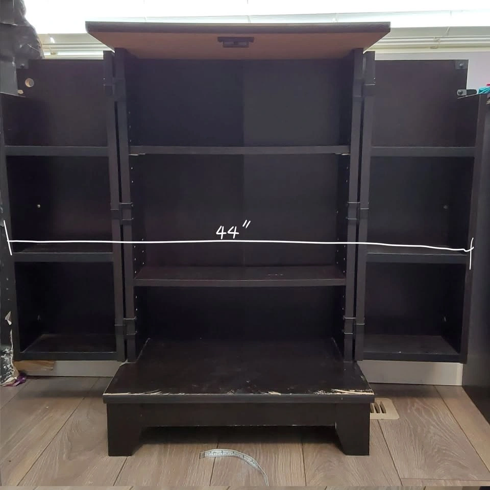 Vintage sauder armoire cabinet - photo 3