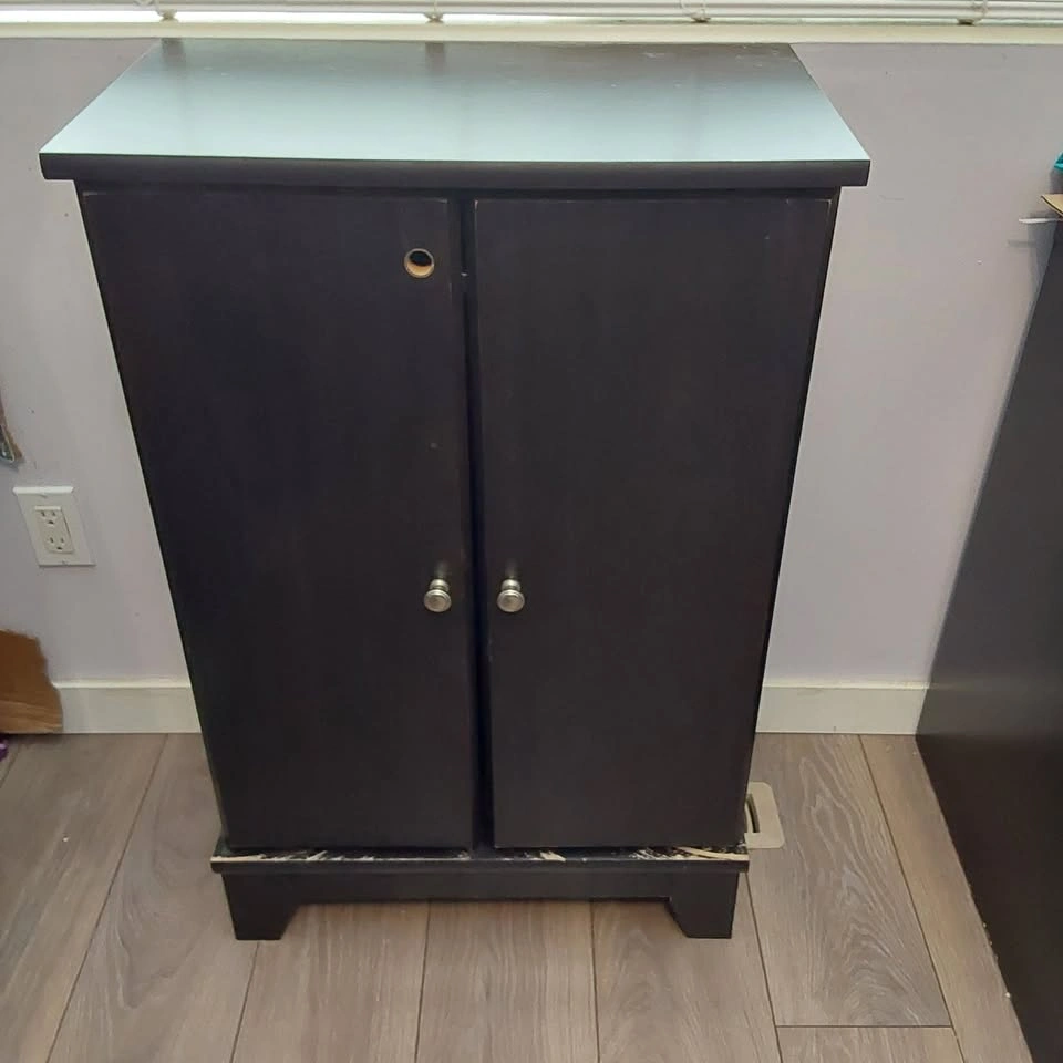 Vintage sauder armoire cabinet - photo 5