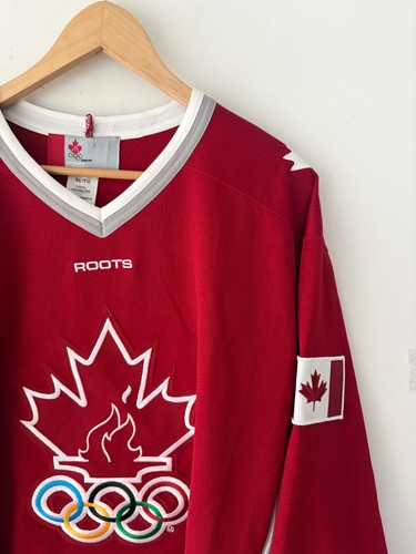 2000 Roots Sydney Olympics Canada Hockey Men’s Jersey Size XL - photo 3