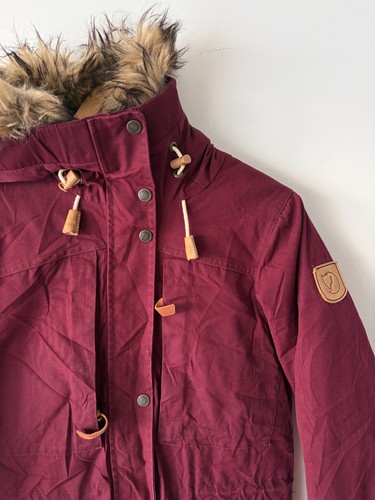 Fjallraven Women's Singi Down G-1000 Maroon Jacket Size XS - photo 2