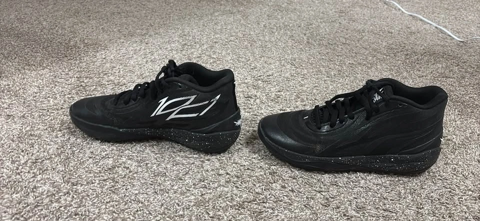 Puma MB.02 Oreo Black White LaMelo Ball Basketball Shoes [Size 8 - photo 2