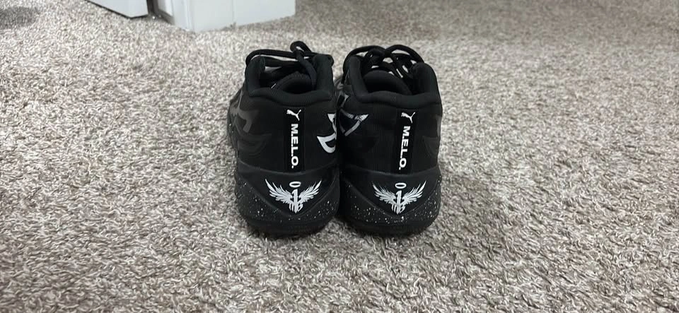 Puma MB.02 Oreo Black White LaMelo Ball Basketball Shoes [Size 8 - photo 3