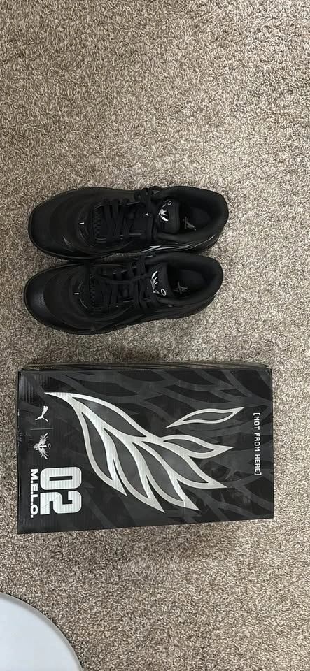 Puma MB.02 Oreo Black White LaMelo Ball Basketball Shoes [Size 8 - photo 5